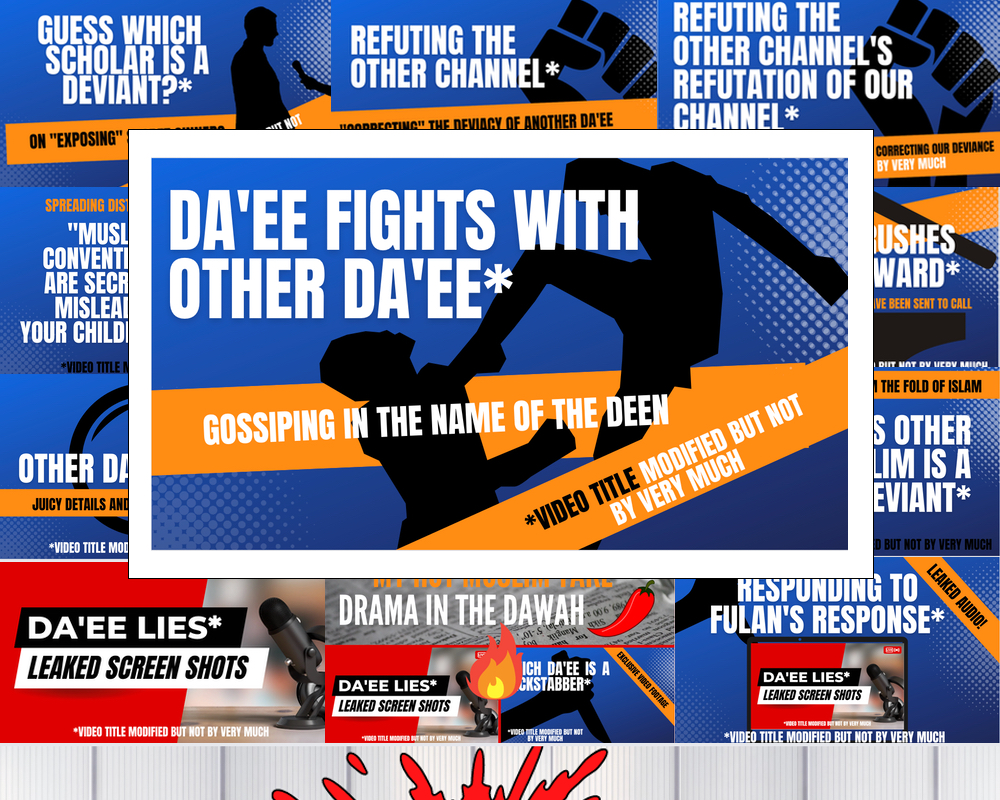 Dirty Da'wah [Part 1] - Insult In The Name Of Islam - MuslimMatters.org, image size:1000x800