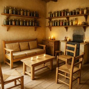 The Namer's living room