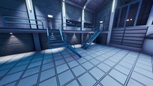 Combat training room