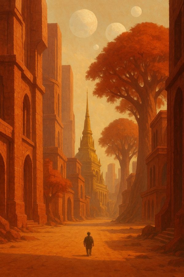 Deek Saghir on a city street on Rust