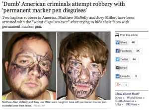 The police don't get this lucky every day, ok?