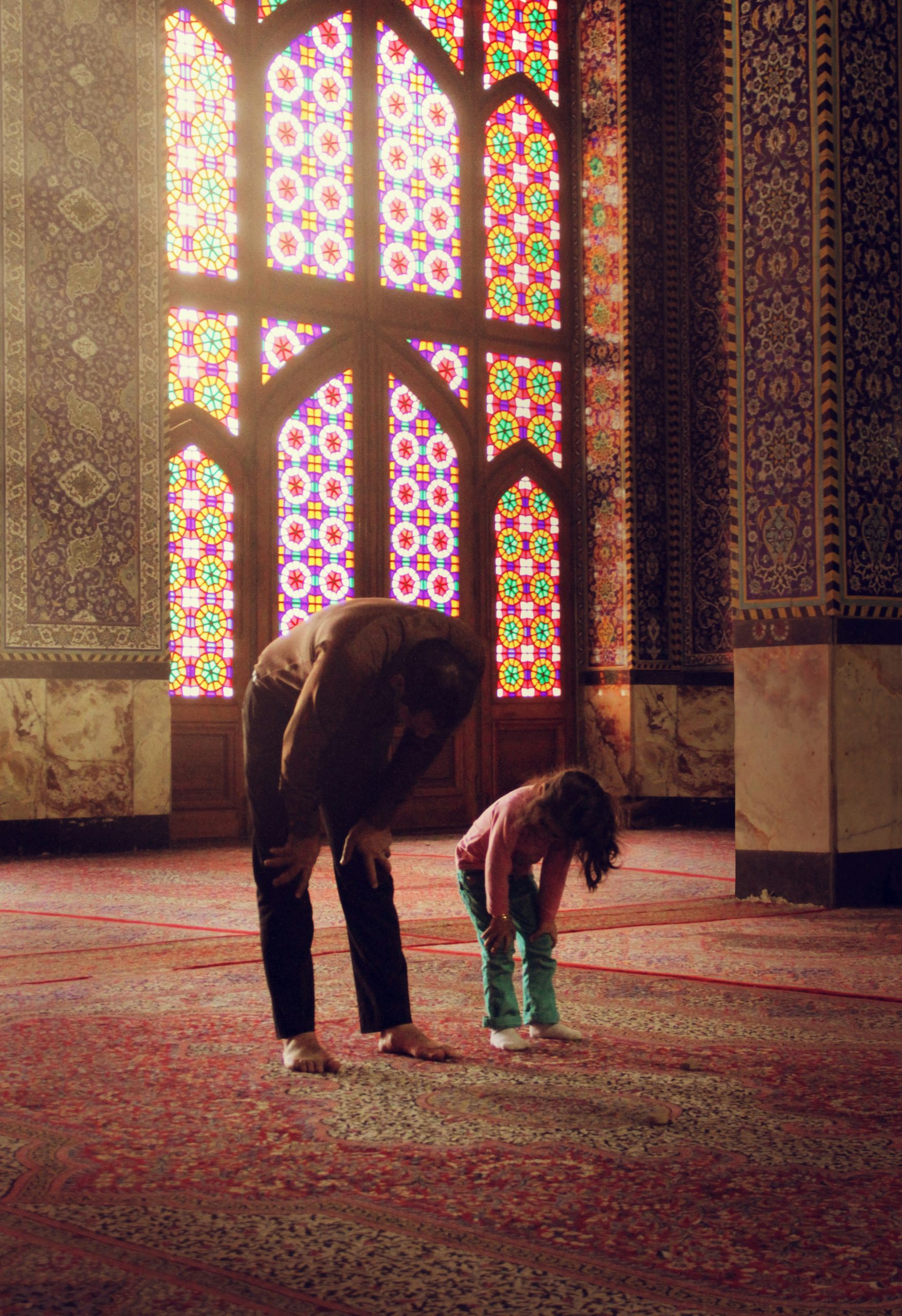 children in mosques