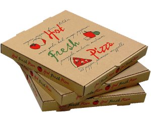 Pizza boxes