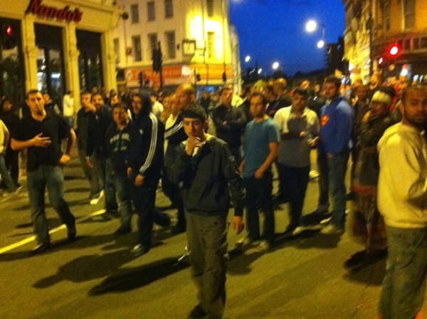 turkish muslims london riots